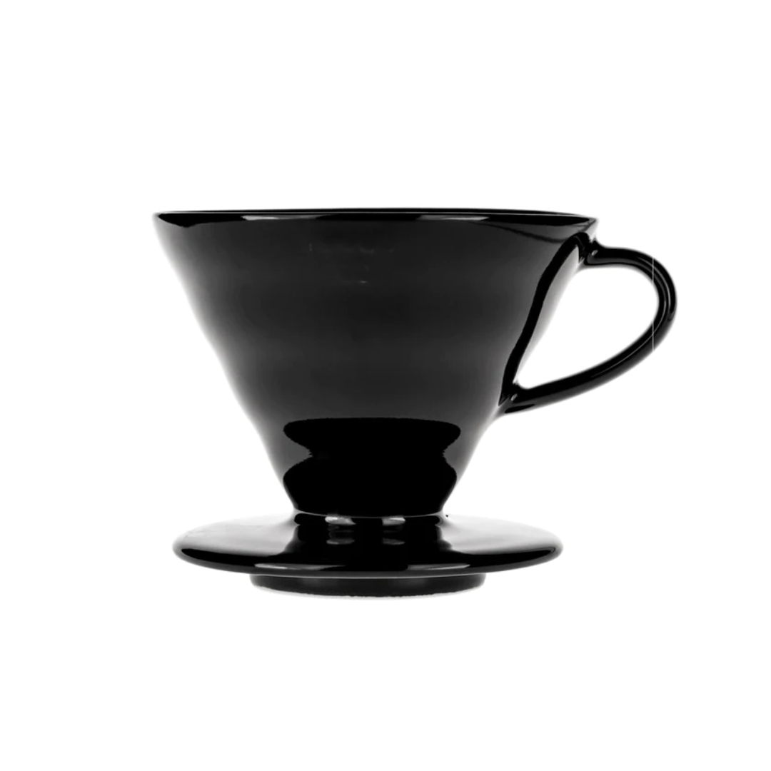 Hario V60-02 ceramic dripper, black