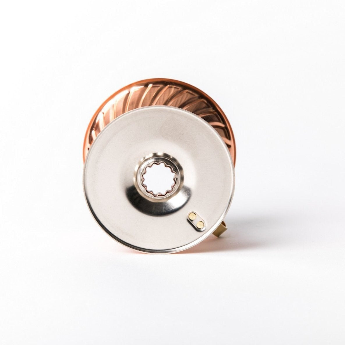 Hario V60-02 stainlesssteel dripper, gold