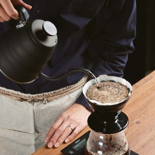 Hario V60-02 ceramic dripper, black