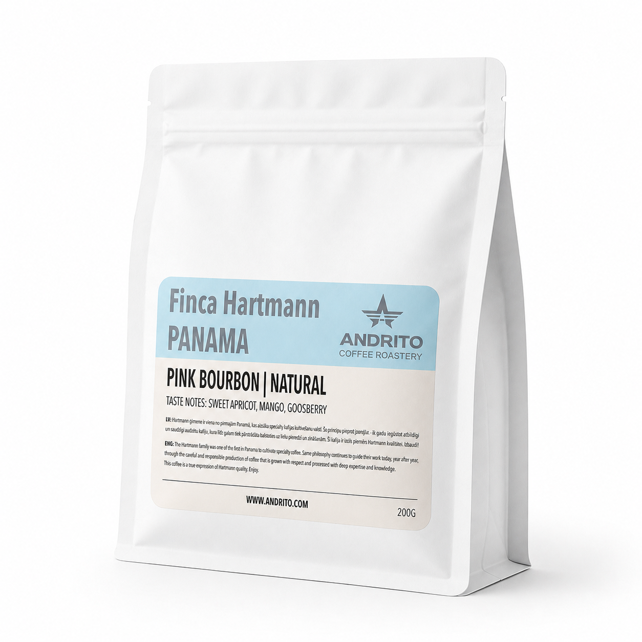 PANAMA Finca Hartmann Pink Bourbon natural Medium