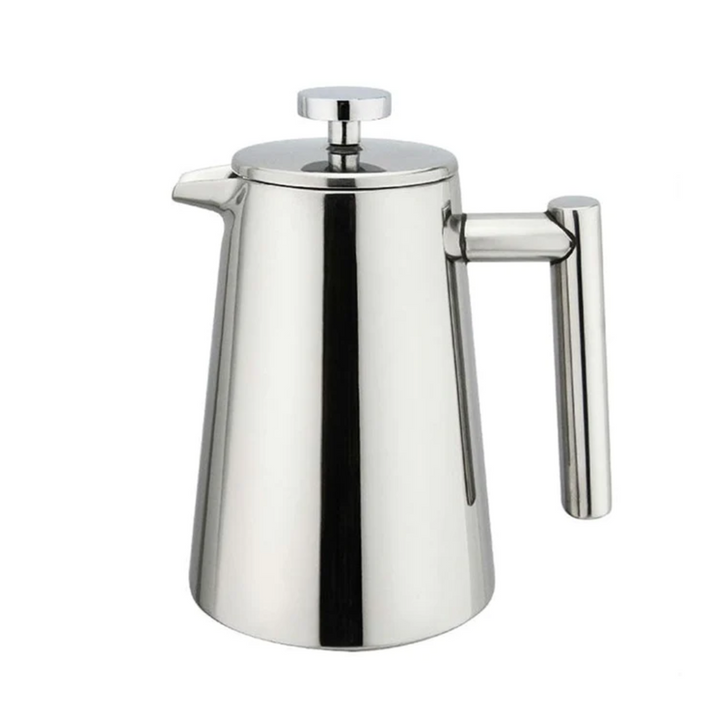 French press, stainless steel